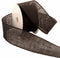 Morex Natural Burlap Wired Ribbon for Decorations, Holidays, Parties, Home and Outdoor Decor, 2.5" x 10 Yd, Black...