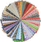 50pcs 8 x 8 Inch Premium Cotton Craft Fabric Bundle Squares Patchwork Lint DIY Sewing Scrapbooking Quilting Dot Pattern Artcraft...