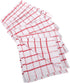 KAF Home Pantry 100% Cotton Checkered Grid Dish Cloths | Set of 6, 12 x 12 Inches | Absorbent and Machine Washable | Perfect for Cleaning Counters...