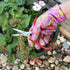 7Penn Garden Pruning Shears - 2pc Straight and Curved Sharp Blade Gardening Hand Tools with Red Ergonomic Grip Handles...