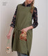 Simplicity 8230 Women's Reversible Apron Dress Sewing Pattern, 2 Styles, Sizes XS-XL...