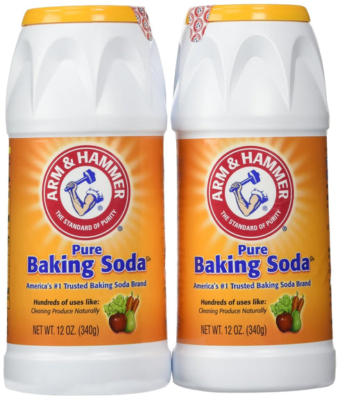 Arm & Hammer Pure Baking Soda Shaker 12 Oz (Pack of 2)...