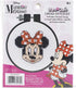 Dimensions Minnie Mouse Counted Cross Stitch Kit for Beginners, 11 Count White Aida, 3''D...
