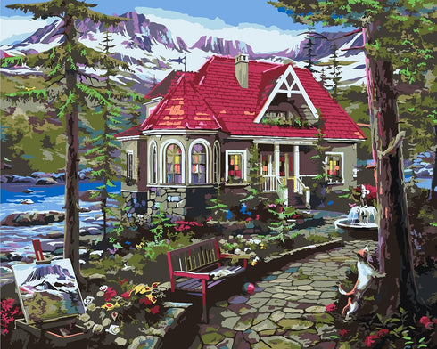 Ledgebay Paint by Numbers Kit for Adults: Beginner to Advanced Number Painting Kit - Fun DIY Arts & Crafts | Color by Numbers for Adults - Kits In...