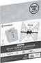 Printworks Printable Silver Glitter Cardstock, Perfect for Holiday School and Craft Projects, 15 Sheets, 8.5” x 11” (00515)...