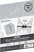 Printworks Printable Silver Glitter Cardstock, Perfect for Holiday School and Craft Projects, 15 Sheets, 8.5” x 11” (00515)...