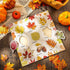Leaf Wooden Jigsaw Puzzles with Knobs Educational Learning Stem Toys Thanksgiving Montessori Puzzle Christmas Mushroom Preschool Early Puzzle(Leaf...