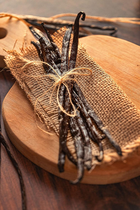 10 Organic Madagascar Vanilla Beans Whole Grade A Vanilla Pods for Vanilla Extract and Baking...