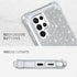 LONTECT for Galaxy S22 Ultra 5G Case Three-Layer Shockproof Heavy Duty Hybrid Sturdy High Impact Protective Cover Glitter Sparkly Bling Case for S...