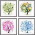 LOMTRATS Stamped Cross Stitch Kits 11CT Embroidery Starter Kit DIY Needlework Craft Tree of Life Summer for Beginner or Novice...