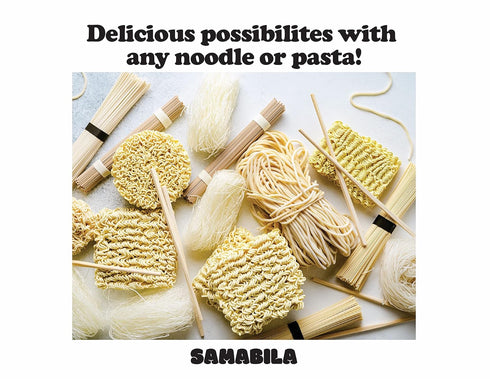 SAMABILA Chicken Lite Instant Ramen Seasoning Powder (35% LESS SODIUM) - Gluten Free - Vegan - Mild - Premium Instant Noodle Soup Powder - 5 oz...