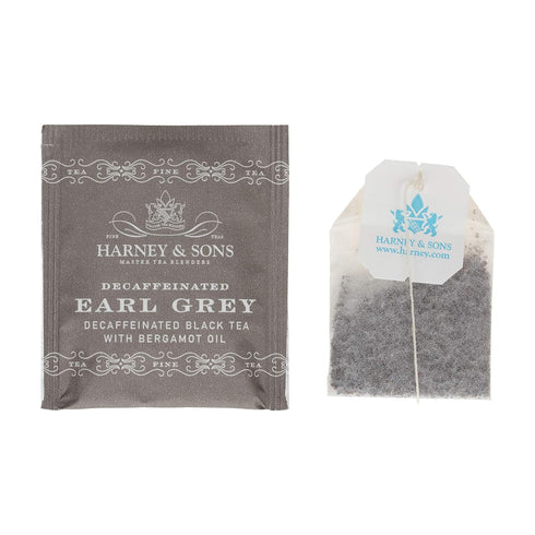Harney & Sons Decaffeinated Earl Grey Tea bags, Black Tea with Bergamot, 50 Count...