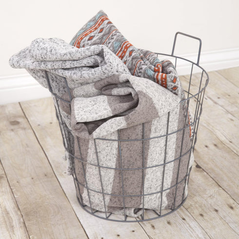Trend Lab Soft Receiving Deluxe Sweatshirt Knit Baby Blanket, Rugby Stripe...