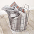 Trend Lab Soft Receiving Deluxe Sweatshirt Knit Baby Blanket, Rugby Stripe...