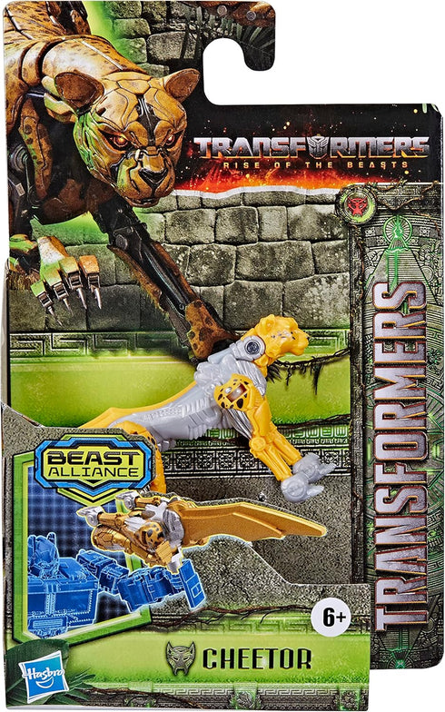 Transformers Toys Rise of The Beasts Movie, Beast Alliance, Beast Battle Masters Cheetor Action Figure - Ages 6 and Up, 3-inch...
