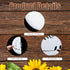 Kigley 16 Pcs Welcome Stencils for Painting on Wood 12" Large Hello Summer Themed Stencil Round Welcome Letters Stencils Templates Farmhouse Paint...
