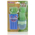 Nuby 9-Piece Fork and Spoon Travel Set, Colors May Vary...