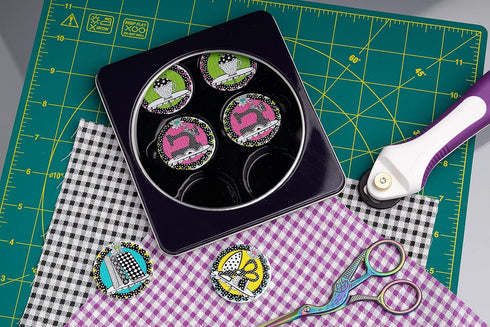 The Quilted Bear Pattern Weights - Multiple Designs of Scratch Resistant Paper Weights/Pattern Weights for Sewing or Cutting Fabric...