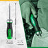 SK 7-in-1 Ratcheting Screwdriver, 216-P, 6 Bits (Phillips, Star, Slotted), 1 Nut Driver Size (1/4 Inch), S2 Steel, SureGrip Handle...