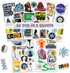 Pack 50 Pcs Science Laboratory Stickers Physics Chemistry Biology Experiment Vinyl Decals Sticker Suitcase Water Bottle Car Bumper Helmet Luggage ...