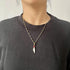 PEAS Fashion Jewelry Israel Necklace Stainless Steel Palestine Map Pendant Necklace...