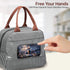 Bagseri Insulated Lunch Bag Women - Lunch Bag for Women Men Reusable Lunch Box Leakproof Thermal Cooler Sack Food Handbags Case High Capacity for ...