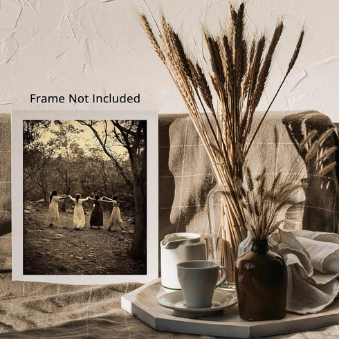 Posterizer 1 pcs-vintage black and white gothic mystical ritual photography 1-Gothic Art-Photography Art-Gift for Steampunk or Goth Fans- unframed...