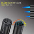 Anrapley Lighter, 6.0in Long Butane Torch Lighter with Fuel Level Window, Windproof Pen Lighter Adjustable Jet Flame for Candle Fireplace Grill Ki...