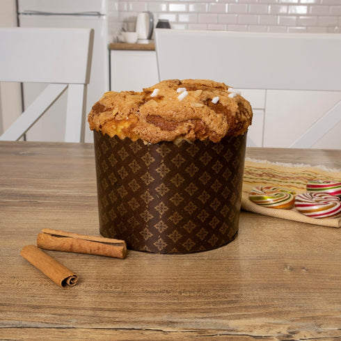 Paska Mold Kulich Panettone Mold (12 Pack 15oz) Easter Bread Paper Mold - Panettone Paper Mold Large Panettone Paper Baking Molds - Easter Bread F...