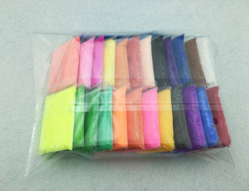 24PCS Colorful Modeling Clay Air Dry Clay Studio 24 Bright Color?No-Toxic Modeling Clay, Creative DIY Crafts...