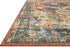 Loloi Skye Collection SKY-11 Rust/Blue 2'-0" x 5'-0" Accent Rug...