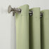 Sun Zero Easton Energy Saving Blackout Grommet Curtain Panel, 40" x 84", Sage Green...