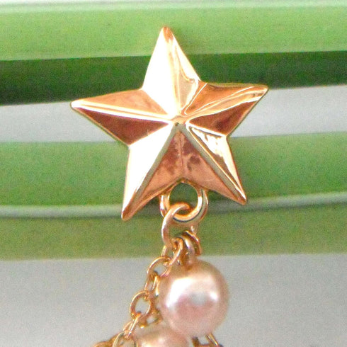 Navachi 18k Gold Plated Multicolor Enamel White Crystal Medal of the Royal Brooch Pins...