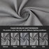 Encasa XO Table Runner 13x104 in Long | Cotton Canvas Fabric | Grey Solid Color | Machine Washable & Durable...