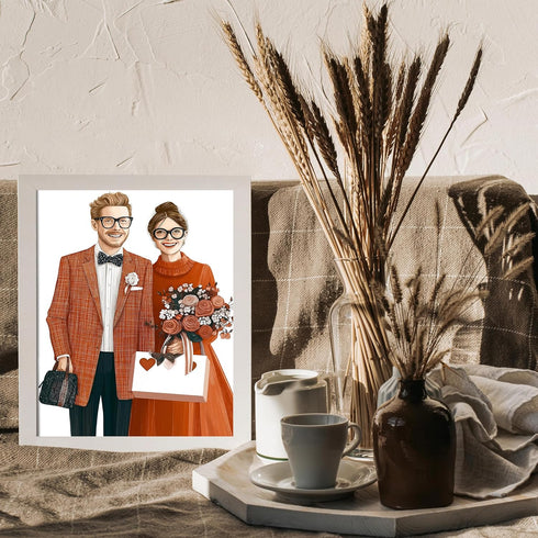 Posterizer 1 pcs-matching Valentine's day fashionable outfits cute poster -2-Romantic Art-Holiday Poster - Gift for Women, Fashionistas, Designer ...