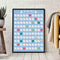 100 Yoga Poses Bucket List Scratch Poster...