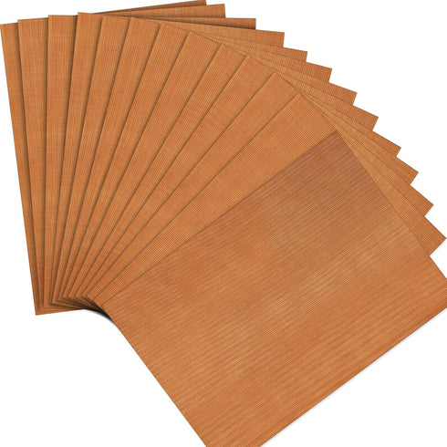 12 Pcs Clay Oven Safe Work Mat Anti Slip Mat Polymer Clay Mat Bake Clay Tool Oven Liners Mat for DIY Crafts Projects, 7.9 x 11.8 Inches...