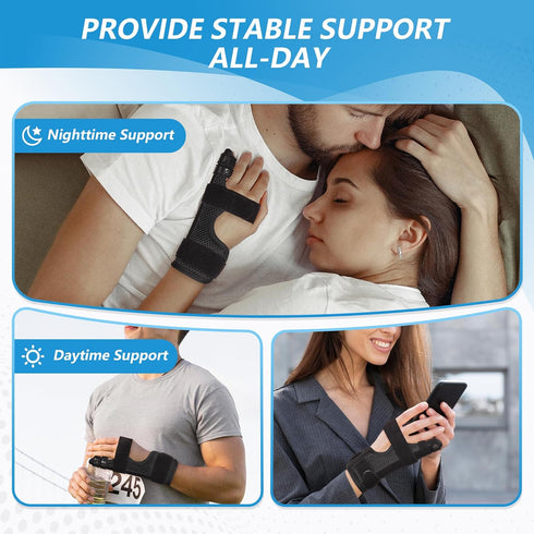 Pinky Finger Splint, Finger Splint for Pinky, Broken Finger, Trigger Finger, Metacarpal Splint Hand Brace, Little Finger Brace for Tendonnitis, Pa...