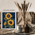 Posterizer 1 pcs-bright surreal yellow sunflowers-Floral & Botanical Art-Abstract & Modern Art-Decor for Home & Office- UNFRAMED Wall Art...