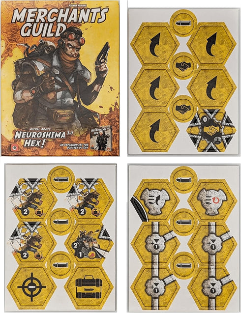 Neuroshima Hex 3.0 Merchants Guild by Portal Games, Strategy Board Game...