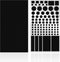 FLANCCI LED Light Blocking Stickers - Blackout LED Covers, Dim 50%80% of Lights, 2 Sheets (1 Cut Out + 1 Uncut)...