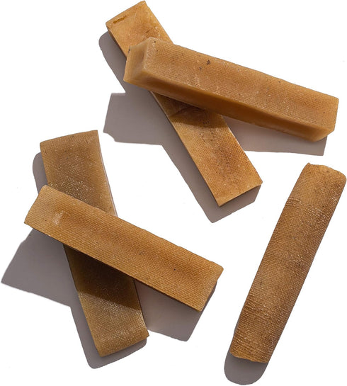 Jack&Pup Yak Cheese Himalayan Dog Chews | Dog Yak Chews for Large Dogs Aggressive Chewers | Hard Yak Cheese Stick (9oz, 3 Pack)...