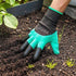 2 Pairs Garden Gloves with Claws for Women and Men Both Hands Gardening Work Gloves Garden Gloves Yard Work Safe Gloves for Easy Digging Planting...