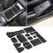 SENSHINE for Honda Civic Accessories 2022 2023 2024 Non-Slip Anti Dust Cup Holder Insert Center Console Shifter Liner Trim Door Packet Mats Premiu...