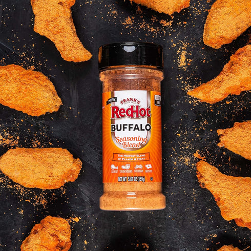 Frank's RedHot Buffalo Seasoning Blend (Gluten Free), 5.61 oz...