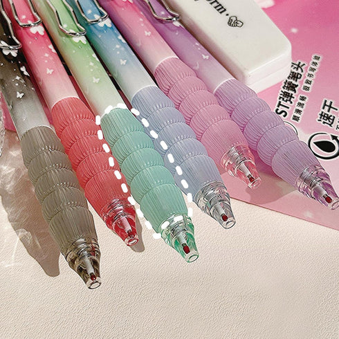 6 Pcs Cute Retractable Pens Butterfly Gel Ink Pens Soft Grip Pen 0.5mm Black Ink Pen Writing Pens Office School Supplies Aesthetic Pens for Women ...
