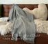 KyraHome 100% Organic Cotton 50"x60" Muslin Blankets for Adults, Couch, Kid, Pre-Washed Plant Dyed Breathable Lightweight Gauze Soft Throw Blanket...