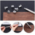 PH PandaHall 12pcs 10mm Zinc Alloy Leathercraft Metal Flower Pattern Stamps Punch Set Tool with 1pc Handle for Leather Craft Belt Bag Craft DIY Je...