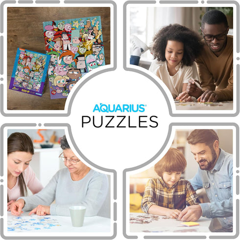 AQUARIUS Fairly Odd Parents Puzzle (500 Piece Jigsaw Puzzle) - Glare Free - Precision Fit - Virtually No Puzzle Dust - Officially Licensed Nickelo...