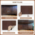 ONine Leather Repair Patch?Self-Adhesive Couch Patch?Multicolor Available Scratch Leather 8X11 Inch Peel and Stick for Sofas, Car Seats Hand Bags ...